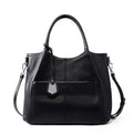 Genuine Cowhide Leather Hand Bag for Women, Soft Everyday Carry Bag
