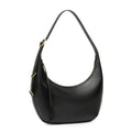 Genuine Cowhide Leather Shoulder Bag for Women, Soft Everyday Carry Bag