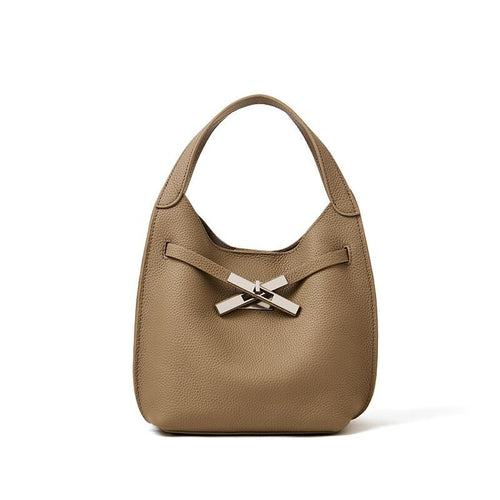 Genuine Cowhide Leather Hand Bag for Women, Soft Everyday Carry Bag