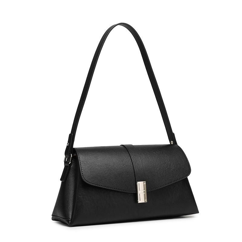 Genuine Cowhide Leather Shoulder Bag for Women, Everyday Carry Bag