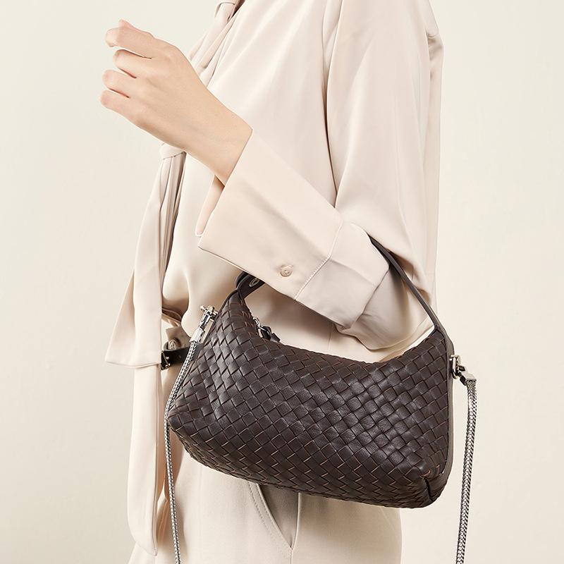 Genuine Sheepskin Leather Hand Bag for Women, Soft Everyday Carry Bag