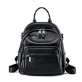 Genuine Cowhide Leather Backpack for Women, Soft Everyday Carry Bag