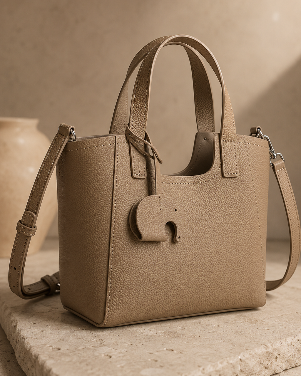Genuine Cowhide Leather Hand Bag for Women, Spacious Everyday Carry Bag