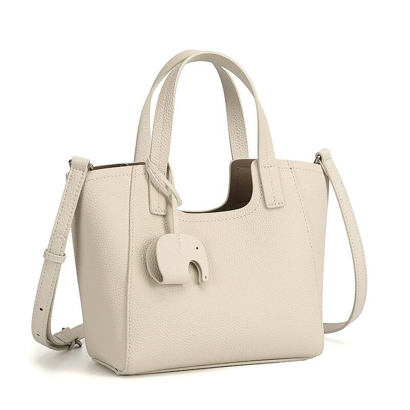 Genuine Cowhide Leather Hand Bag for Women, Spacious Everyday Carry Bag