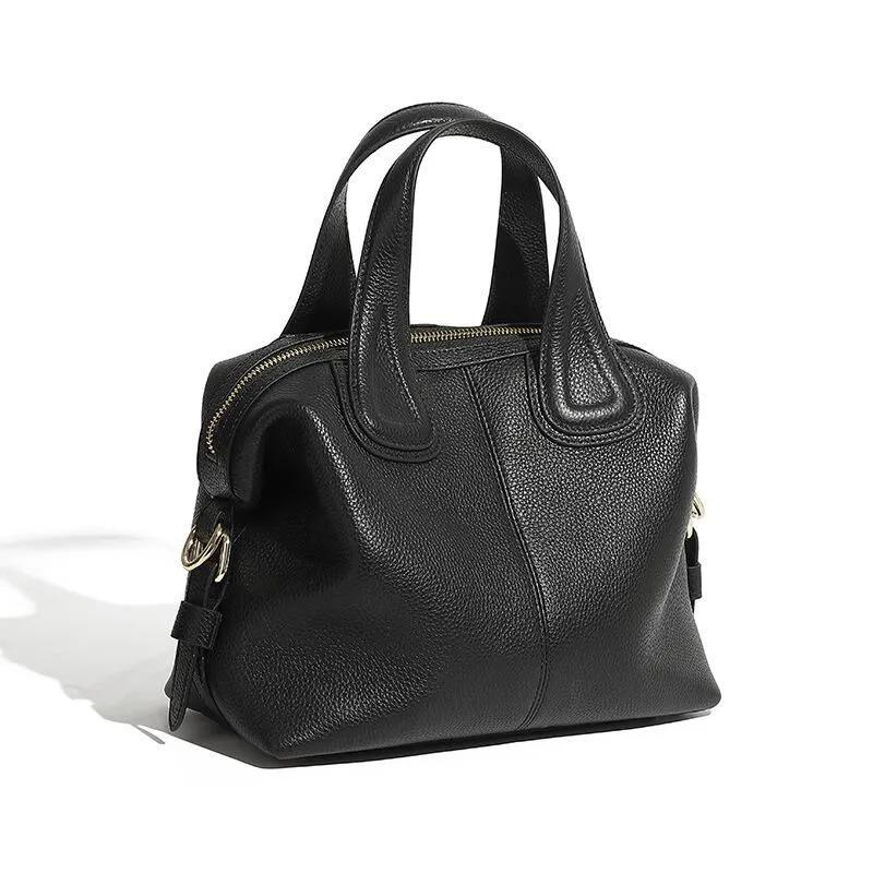 Genuine Leather Handbag,  Top Handle Leather Work Bag