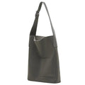 Soft Genuine Leather Tote Bag, Minimalist large Shoulder Bag with Inner Pouch