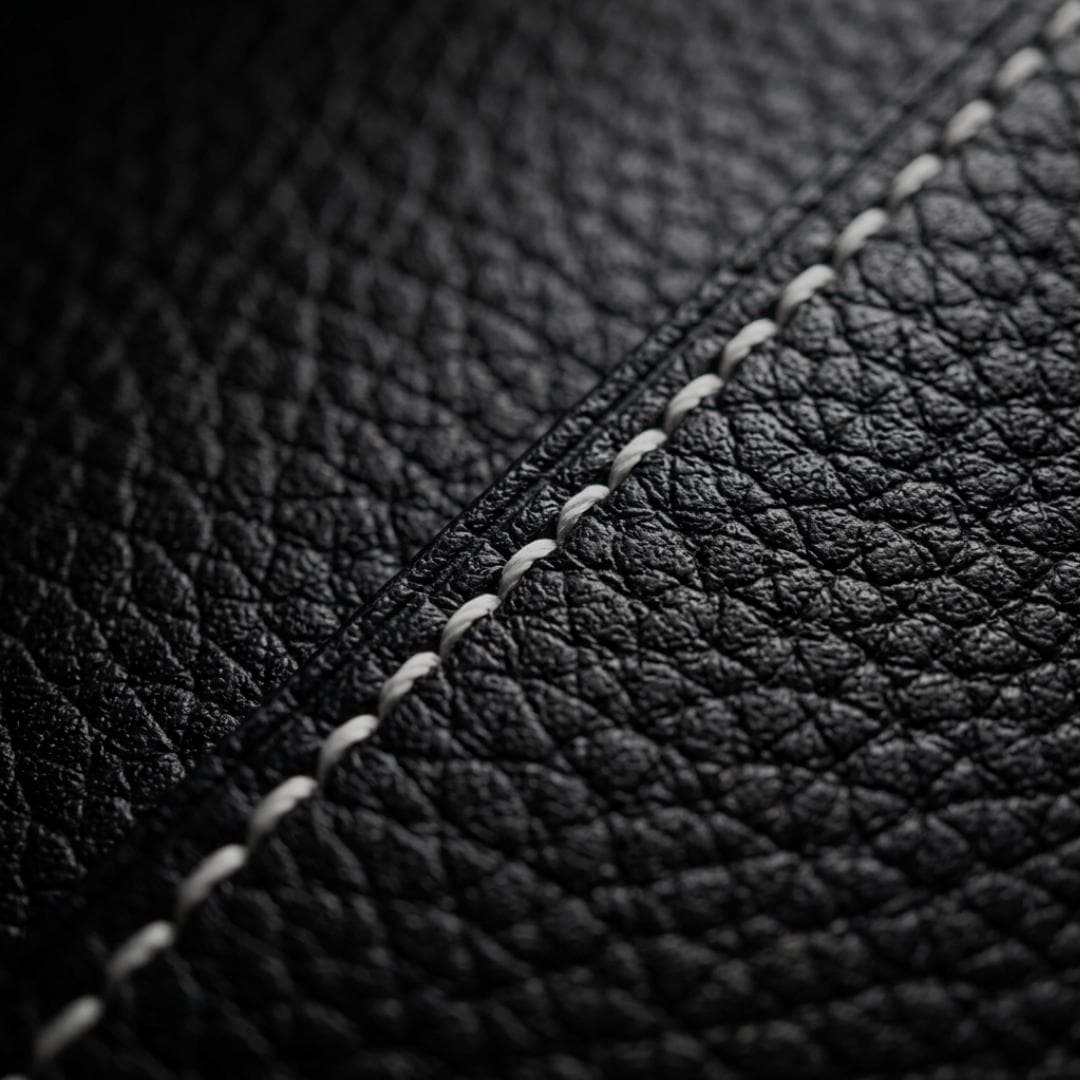 Genuine Leather Everyday Shoulder Bag, Minimal Style Shoulder Leather bag with Charms, with Adjustable Crossbody Strap